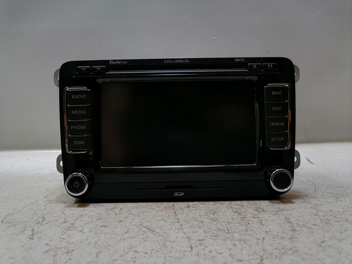 Skoda Superb 2 3T original Autoradio Bj.2009